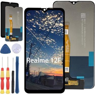 Imagem de Yuxyiony Nova tela de substituição para Oppo Realme 12F tela de reparo de tela LCD e acessórios de ferramenta de substituição