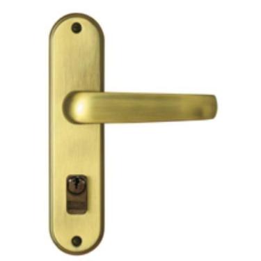 Imagem de Fechadura externa ícaro reta antique brass - soprano