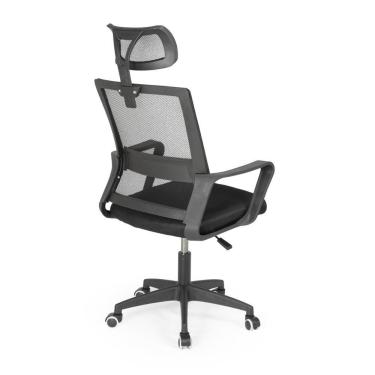 Imagem de Kit 8 Cadeiras De Escritório Giratória Executiva Pro Com Regulagem De Altura - Preto