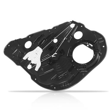 Imagem de Aspaton Painel regulador de vidro elétrico traseiro esquerdo compatível com Optima 2016-2021 sem motor 83471-D4000 Regulador de janela de substituição do lado do motorista traseiro