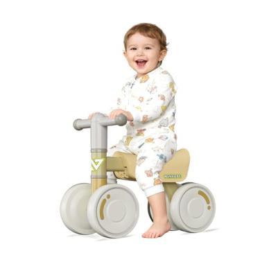 Imagem de WinHope Bicicleta de equilíbrio para bebês de 1 a 3 anos, rodas silenciosas, assento macio, sem bordas afiadas, andador infantil para meninos e meninas de 12 a 36 meses, presentes de aniversário