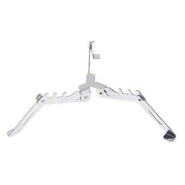 Imagem de Luzhengyang Tripé estabilizador de tanque de gás de aço inoxidável | Suporte dobrável para acampamento e caminhada | Ajuste universal inoxidável 304 | Peso, portátil e seguro | Acessos de cozinha ao