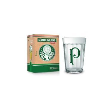 Imagem de KIT 3 Copo Palmeiras Americano 190ml - Produto Oficial Licenciado Brasfoot