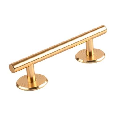 Imagem de menolana Trilhos redondos para skate de dedo, lembrancinha de festa, brinquedo, deck/rampa, ótimo complemento para presentes, acessórios para parques, corrimão, Ouro 15 Cm