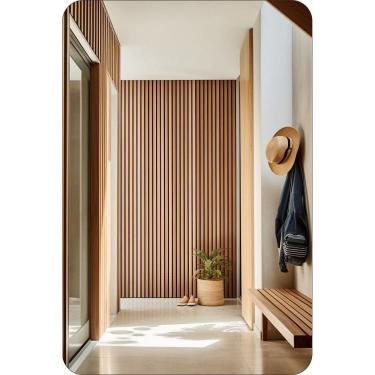 Imagem de Espelho Decorativo Retangular 60Cmx35Cm Moderno Luxo Sala