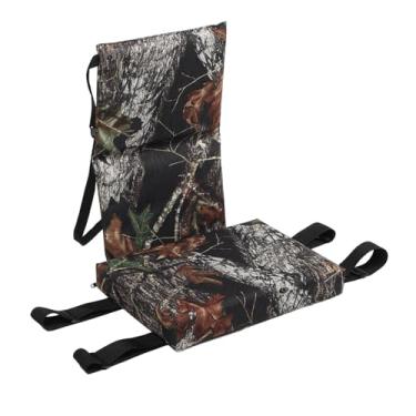 Imagem de Generic Almofada de Assento para árvore, Cadeira de Caça, Portátil, Dobrável, Tecido Oxford, Camuflagem Com Alças para Descanso (Estilo 3)