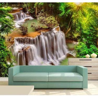 Imagem de Papel de Parede - Paisagens Cachoeira 3D 3M² na 005 - Voce Decorando