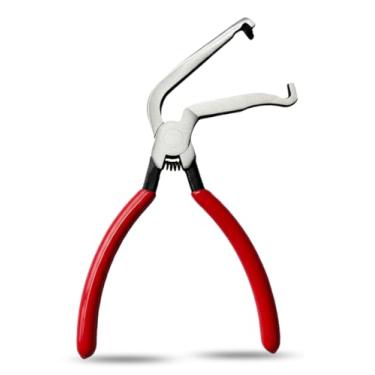 Imagem de Alicate de desconexão elétrica, ferramenta de remoção de separador de conector elétrico, ferramentas automotivas de 60 graus, alicate de conector elétrico para plugues estilo aba de pressão, carros