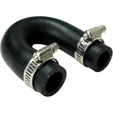 Imagem de Mangueira de bypass do núcleo do aquecedor cruzado do refrigerante com braçadeiras - compatível com LS1 LS2 LS3 LS6 LS7 LH6 L92 L76 LY2 LZ1 L99 L96 LC8 L77 LM7 LR4 LM4 L33 LQ4 LQ9, substitui 5516999