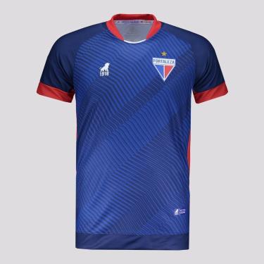 Imagem de Camisa Leão 1918 Fortaleza Ouro Azul-Masculino