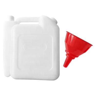 Imagem de Baoblaze Conjunto de acessórios para frasco de mistura de óleo com alça, versátil, com funil, jarra medidora de proporção e recipiente de óleo reserva para, 4 L