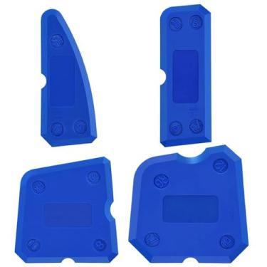 Imagem de Raspador e aplicador adesivo de selante de silicone multifuncional 3 em 1 - Ferramenta de calafetagem essencial para renovação de casa, durável e perfeita para entusiastas de bricolage