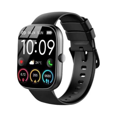 Imagem de Relógio Inteligente Feminino 1.96'' Tela Sensível Ao Toque Completa Ch