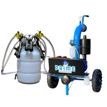 Imagem de Ordenhadeira Móvel Bomba de vacuo 450, 2 Cv Com Um Conjunto Duplo - PR