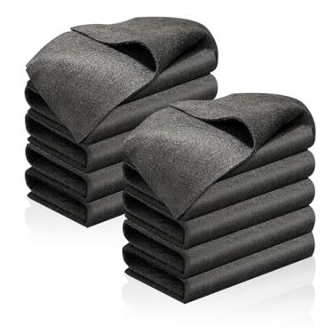 Imagem de GandRmim 10 peças de pano de limpeza mágico espesso, pano de microfibra reutilizável sem riscos, pano mágico multifuncional, panos de limpeza mágicos absorventes para vidro, cozinha, janela, carro