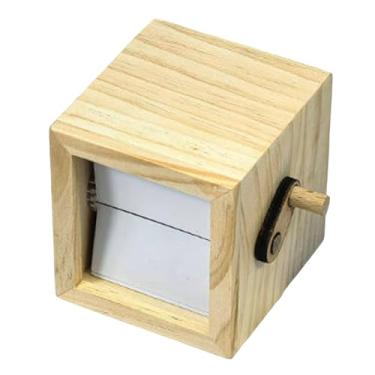 Imagem de Wswqop Porta-retratos Flipbook Manual com Mesa de Luz, álbum de Fotos Decorativo com de Folheamento para Feriados, Aniversários, Festas E Dia Mãe, Cor da madeira 16 fotos, Tamanho real