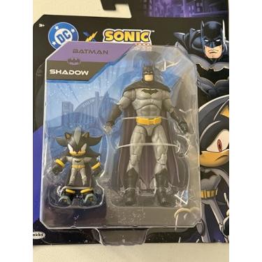 Imagem de Sonic The Hedgehog DC Comics Action Figure Multipack Wave 2-2.5" Shadow & 5" Batman