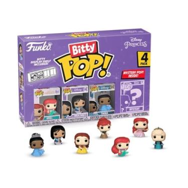 Imagem de BONECO FUNKO BITTY POP DISNEY P ARIEL 4PK