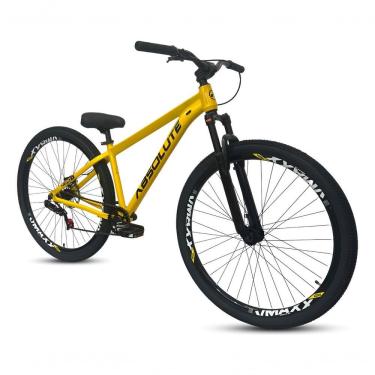 Imagem de Bicicleta Aro 29 Absolute Nero 5 Freeride Single Freio Hidraulico Shimano Mt200 Garfo C-trava Rodas Vmaxx amarelo