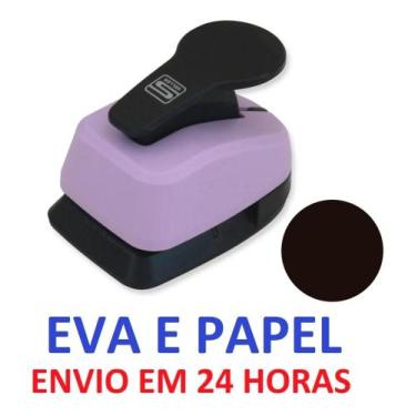 Imagem de Furador Eva E Papel Scrapbook - Círculo 38mm - Frete Barato - Papelari