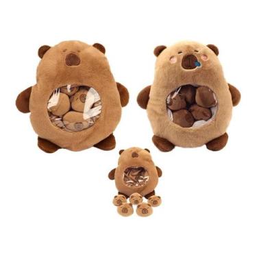 Imagem de Pelucia capivara com filhote - 3683 BBR - BBR Toys