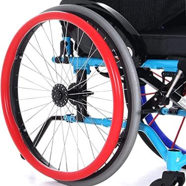 Imagem de Coberturas para jantes de pressão para cadeiras de rodas de 24 polegadas/22 polegadas, capas para jantes de pressão para cadeiras de rodas, capas para jantes de pressão resistentes ao desgaste for