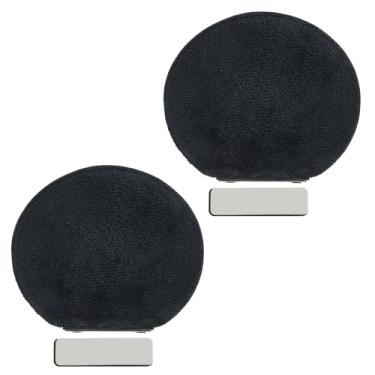 Imagem de Magnetic Mouse Ears for Hats, 2Pcs Mini Removable Magic Ears Hat Clip to Any Hat for Men Women Families in Theme Parks Halloween Christmas Parties, Black (Round)