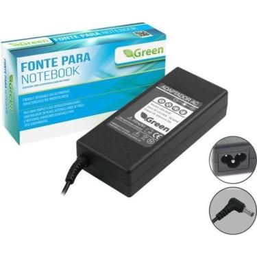 Imagem de Fonte Notebook 19v 3,42a Bivolt 5,5x2,5mm Green