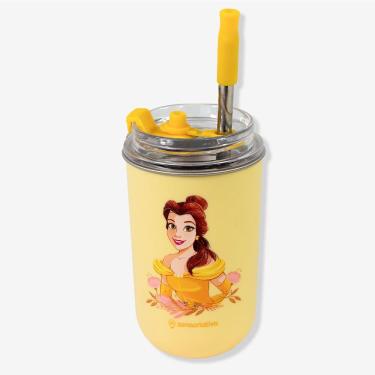 Imagem de Copo Neo Com Canudo Bela - Disney