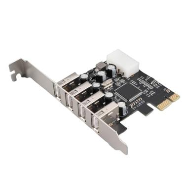 Imagem de Cryfokt Pci e para 4 Hub Usb Placa de Expansão de Alta Velocidade para Os X Suporte Hot Plug Hub Usb Interno para Desktop Pc