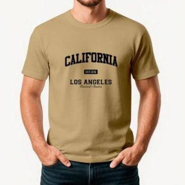 Imagem de Camiseta Masculina Algodão Premium CALIFORNIA-Masculino