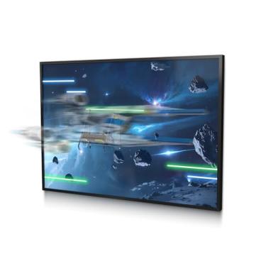 Imagem de Display Wall Board Compatible with Lego 75399 Rebel U-Wing Fighter Building Set, Premium Acrylic Art Frame with Secure Brick Holder, Asteroid Field Battle Backdrop, Easy Installation Kit Included