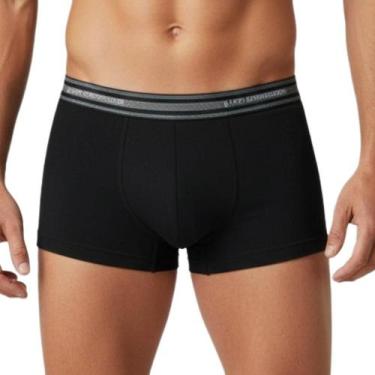 Imagem de Kit 2 cuecas lupo boxer ref:0523 masculino, Preto, Cinza, G