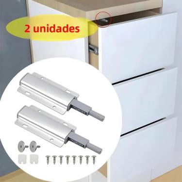 Imagem de Amortecedor De Porta De Armário De Cozinha Para Abrir Por Pressão, 2 P