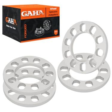 Imagem de GAHA 5 x 108 mm, 5 x 110 mm, 5 x 112 mm, 5 x 114,30 mm, 5 x 115 mm, 5 x 120,65 mm, 5 x 120 mm, 5 x 127 mm, adaptadores de roda com vários padrões de 12 mm de espessura 90 mm, pinos M12 x 1,5, 4 peças
