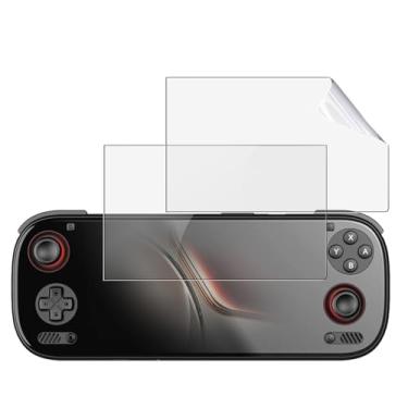 Imagem de NOUKAJU [Pacote com 2] Protetor de tela para AYN Odin 3, película protetora HD, dureza 6h, arranhões, anti-impressão digital, película protetora para console de jogos AYN Odin 3 (não vidro temperado)