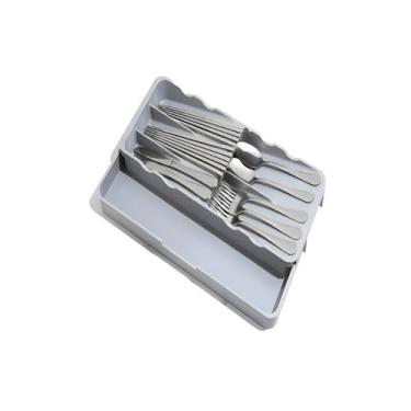 Imagem de Suporte Porta Talheres Escorredor 39,5x16x4,5cm - Divisórias - MIXTOU,