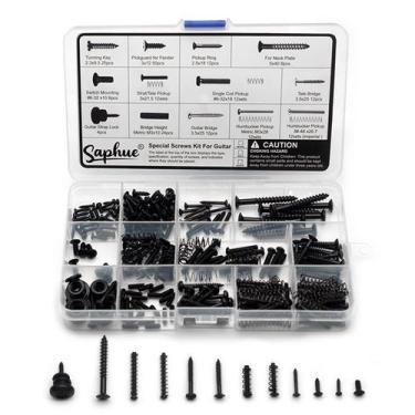 Imagem de Kit de parafusos de guitarra SAPHUE, 201 unidades para guitarra Fender