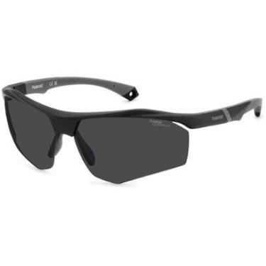 Imagem de Óculos de Sol Esportivo Polaroid Pld 7055/S 003 - Preto Fosco 68-Masculino