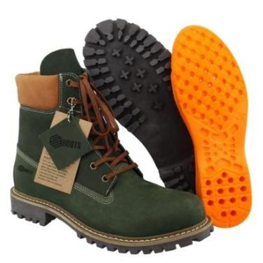 Imagem de Coturno Masculino e Feminino Lindas Bota em Couro Produto de Alta Qualidade-Masculino