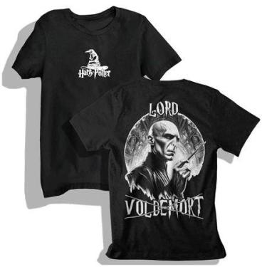 Imagem de Camisa Harry Potter Relíquias Varinha Mágica Azkaban Sirius Black Dobb