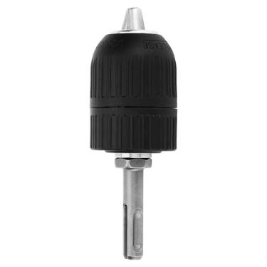 Imagem de Adaptador de mandril SDS sem chave, plástico durável de alta qualidade, aço cromo vanádio, conversor de mandril de broca, haste SDS de troca rápida para furadeiras elétricas