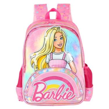 Imagem de Mochila Escolar Costas Barbie Luxo Cetim IS42651 Original - Luxcel, RO