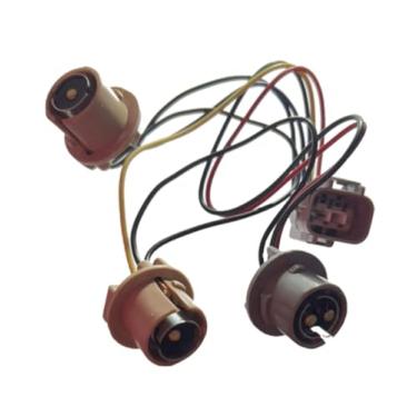 Imagem de isbridge Adequado para soquete de fio luz de freio traseira combinação lâmpada Hilux GGN KUN LAN TGN 15 16 25 26 35 36 2005-2011
