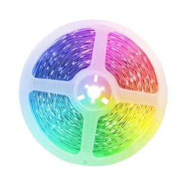 Imagem de Fitas LED RGB 1M-40M Controle Por APP Fita Flexível Para Decoração De 