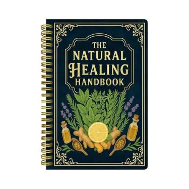 Imagem de Guia De Cura Herbal: Livro Espiral Com Receitas Passo a Passo Para Saú