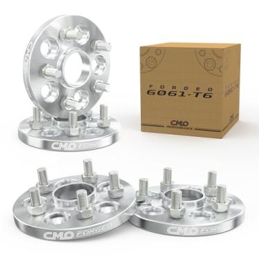Imagem de Customadeonly Adaptadores de roda de 15 mm 5 x 100 a 5 x 114,3 (cubo a roda) Hubcentric - furo central 57,1 mm (Hub) a 60,1 mm (roda) compatível com Chevy com cubo 5 x 100 para montagem 5 x 4,5 rodas