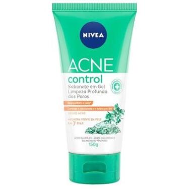 Imagem de Sabonete Facial em Gel Nivea Acne Control Limpeza Profunda 150ml-Unissex