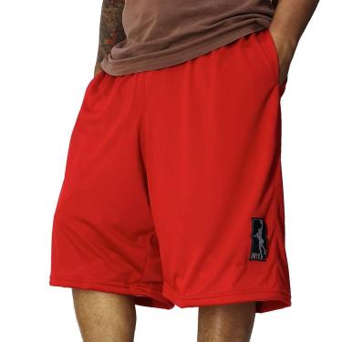 Imagem de Bermuda Basquete Plus Size M10 Lisa Roth Dry Vermelho-Masculino