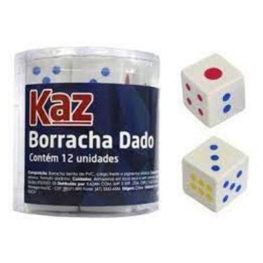 Imagem de Borracha Dado - 2 Unidades Kaz